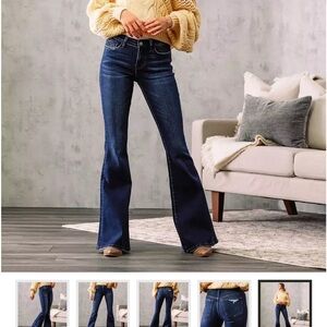 Bridge by GLY Mid Rise Super Flare *SHORT QUEEN ONLY *